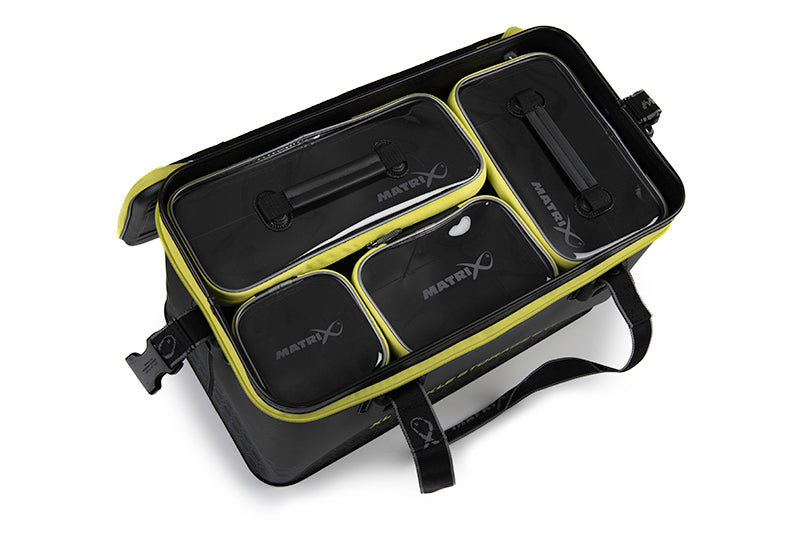 Reaction Tackle Saltwater Resistant Fishing Tackle Bag/Organizer - Blue, Shoulder Strap (Trays Not Included)