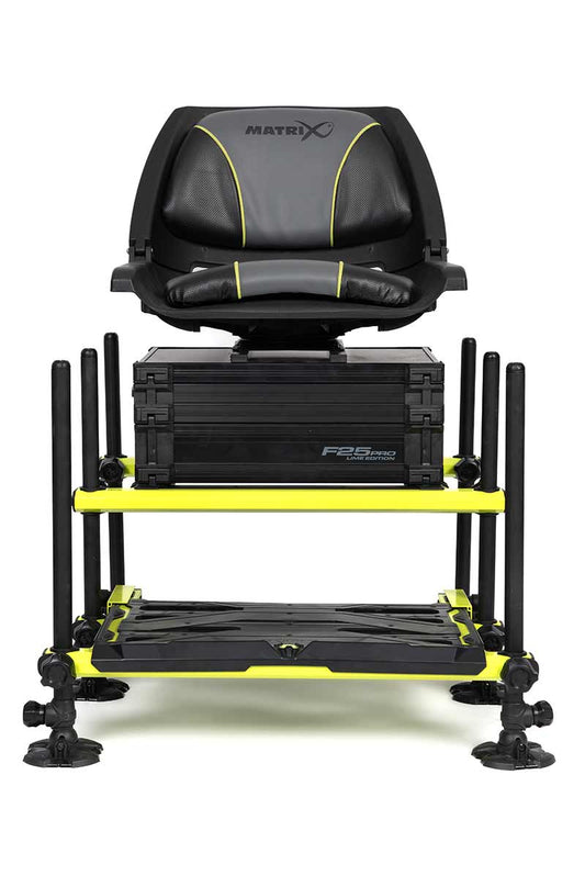 Matrix F25 Pro Swivel Seatbox Lime Edition