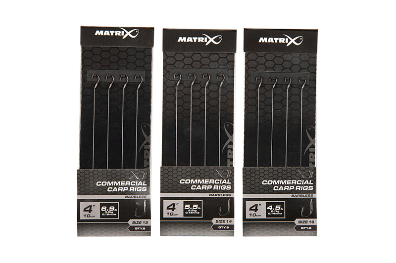 Matrix X1 Commercial Carp Rigs - 10cm