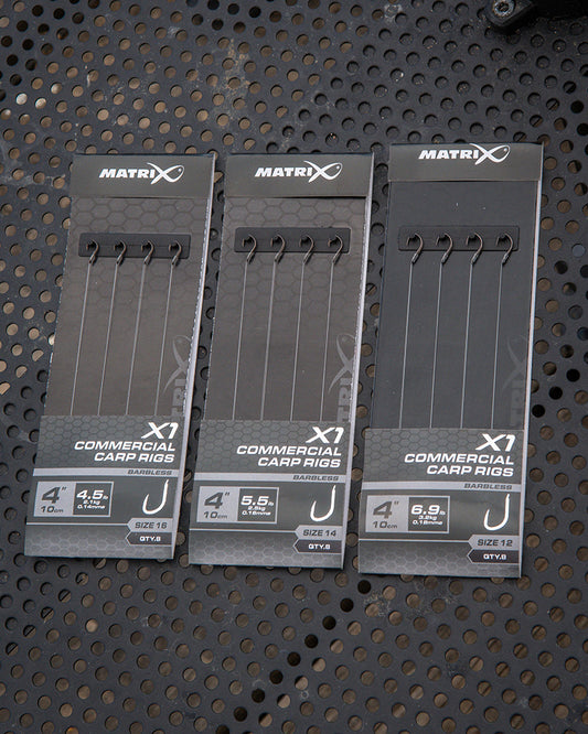 Matrix X1 Commercial Carp Rigs - 10cm