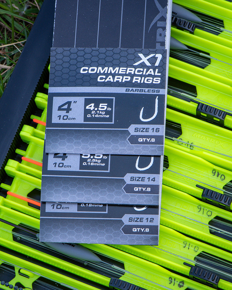 Matrix X1 Commercial Carp Rigs - 10cm