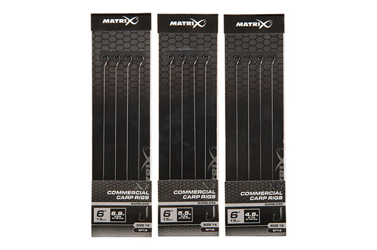 Matrix X1 Commercial Carp Rigs - 15cm