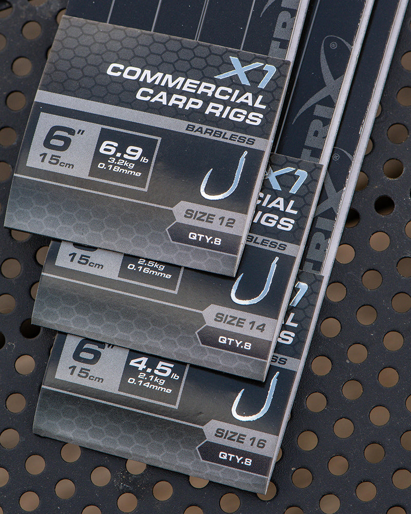 Matrix X1 Commercial Carp Rigs - 15cm