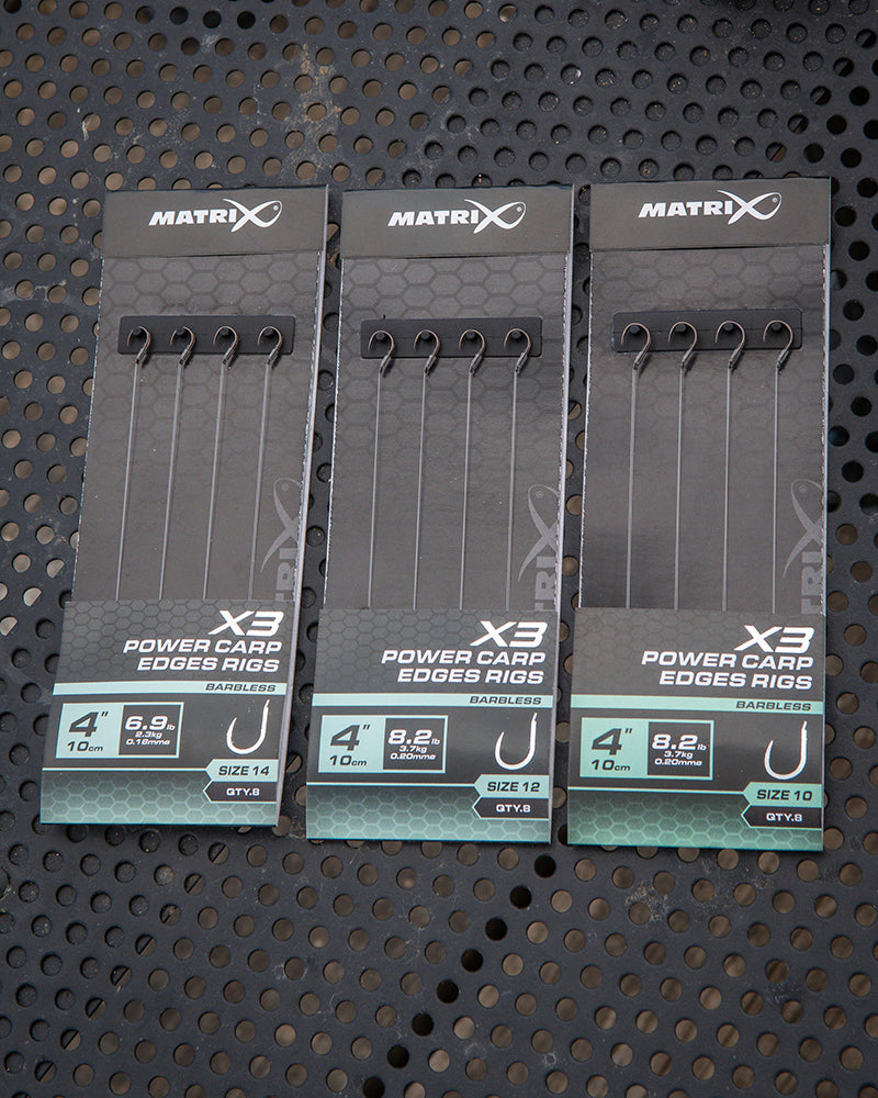 Matrix X3 Power Carp Edge Rigs - 10cm