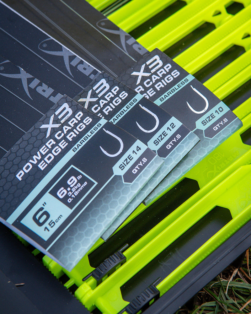 Matrix X3 Power Carp Edge Rigs - 15cm