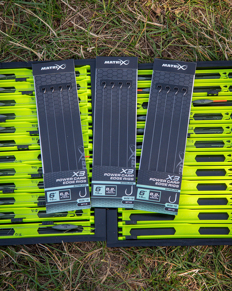 Matrix X3 Power Carp Edge Rigs - 15cm