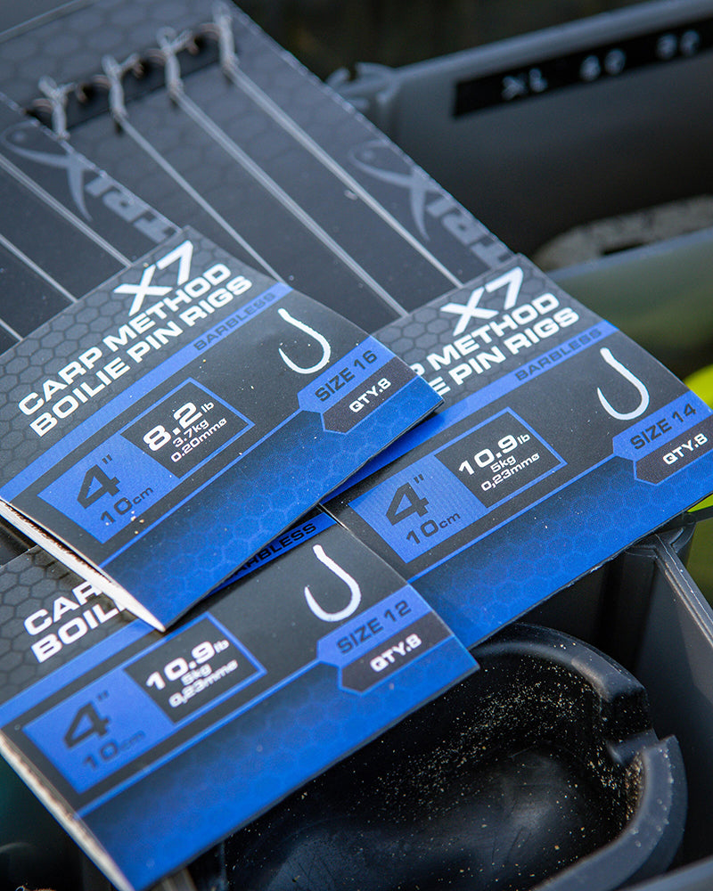 Matrix X7 Carp Method Boilie Pin Rigs - 10cm