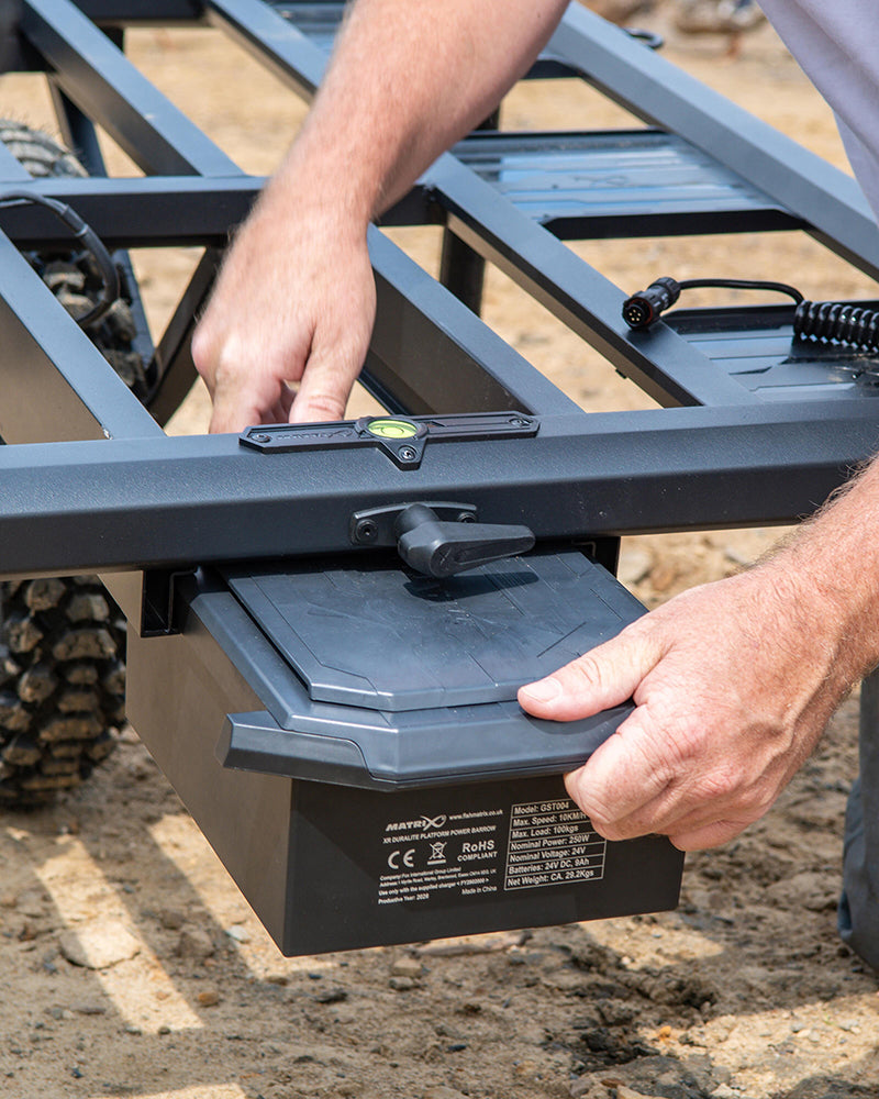 Matrix XR Duralite Platform Power Barrow