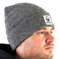 Guru Grey Patch Beanie
