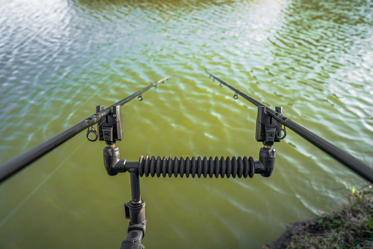 Match Fishing Rod Rests Ripple Korum XS Two Rod Arm & Rests - Ians Fishing Tackle – Ian's Fishing ...