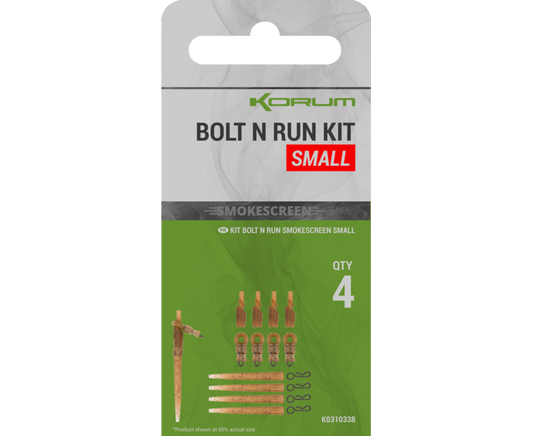 Korum Smokescreen Bolt & Run Kits