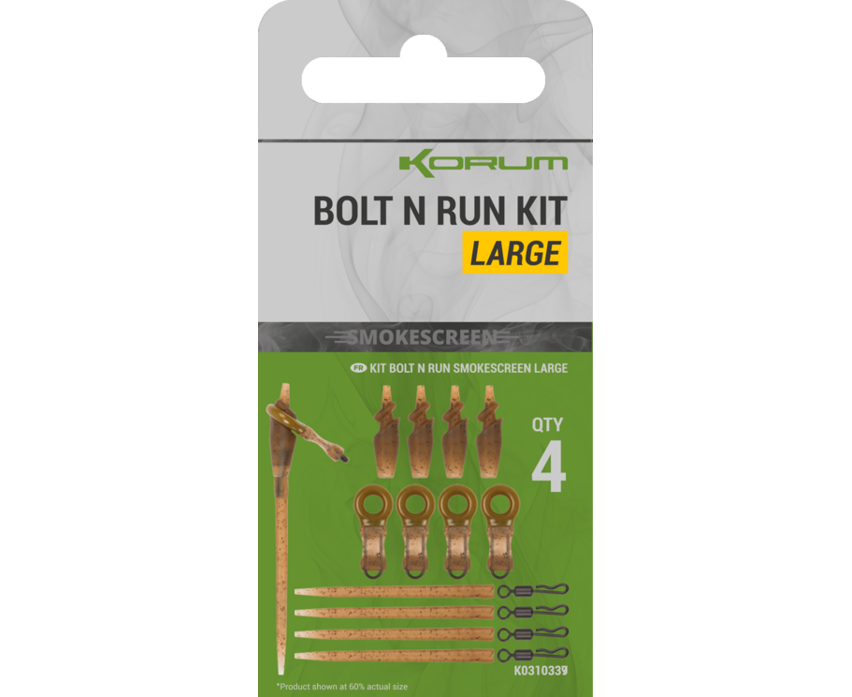 Korum Smokescreen Bolt & Run Kits