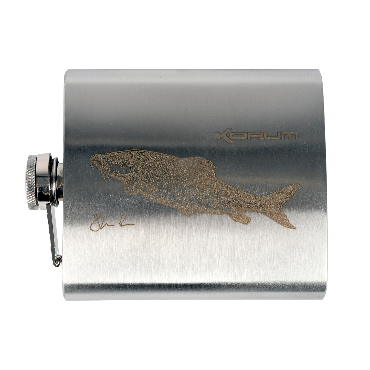 Korum Hip Flask Barbel 7oz