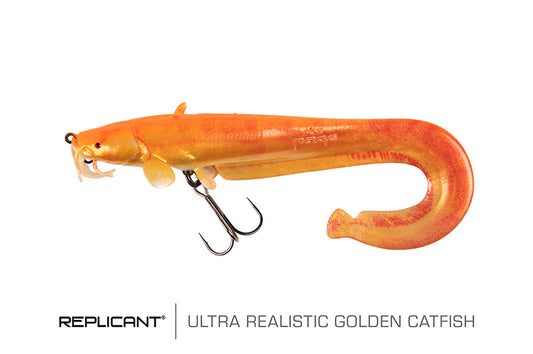 Fox Rage Ultra-Realistic Replicant - Golden Catfish