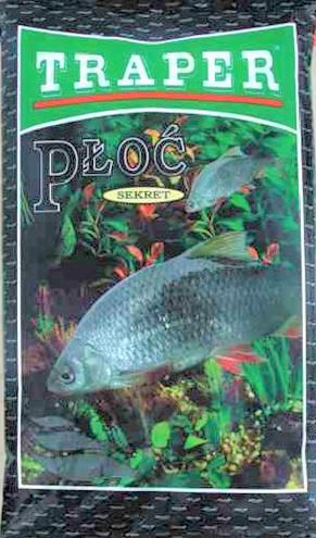 Traper Ploc Roach Black Groundbait 1 KG