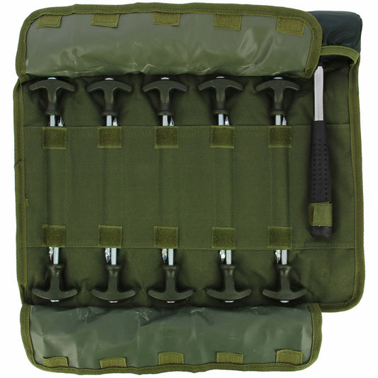 NGT Bivvy Peg Set Inc Mallet