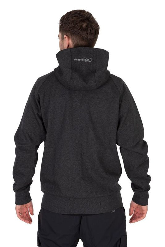 Matrix Charcoal Marl Zip Hoody (2025)