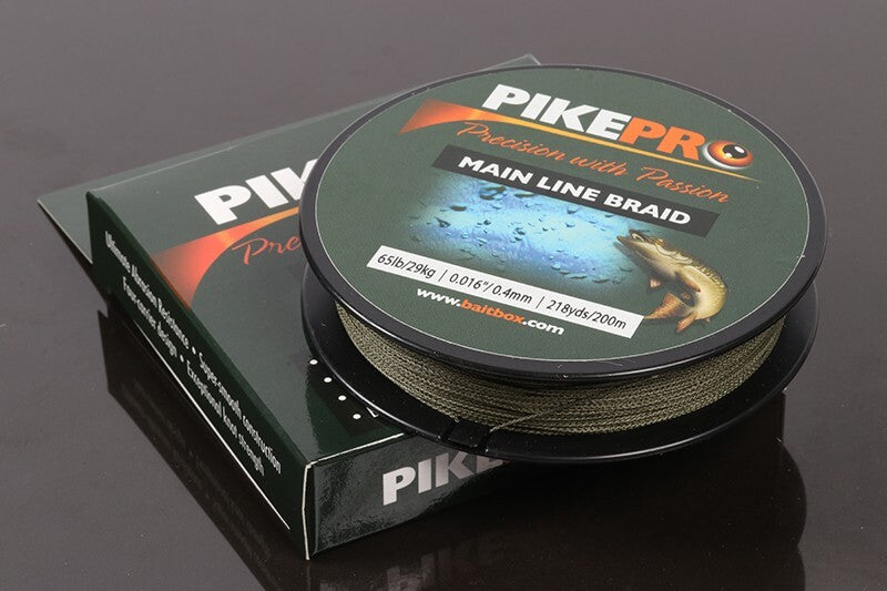 Pike Pro Rods Pike Pro Main Line Braid - Ian's Fishing Tackle – Ian's Fishing Tackle Ltd