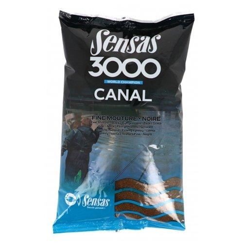 Sensas 3000 Canal Noire Fine Mouture Groundbait