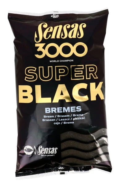 Sensas 3000 Super Black Canal Groundbait