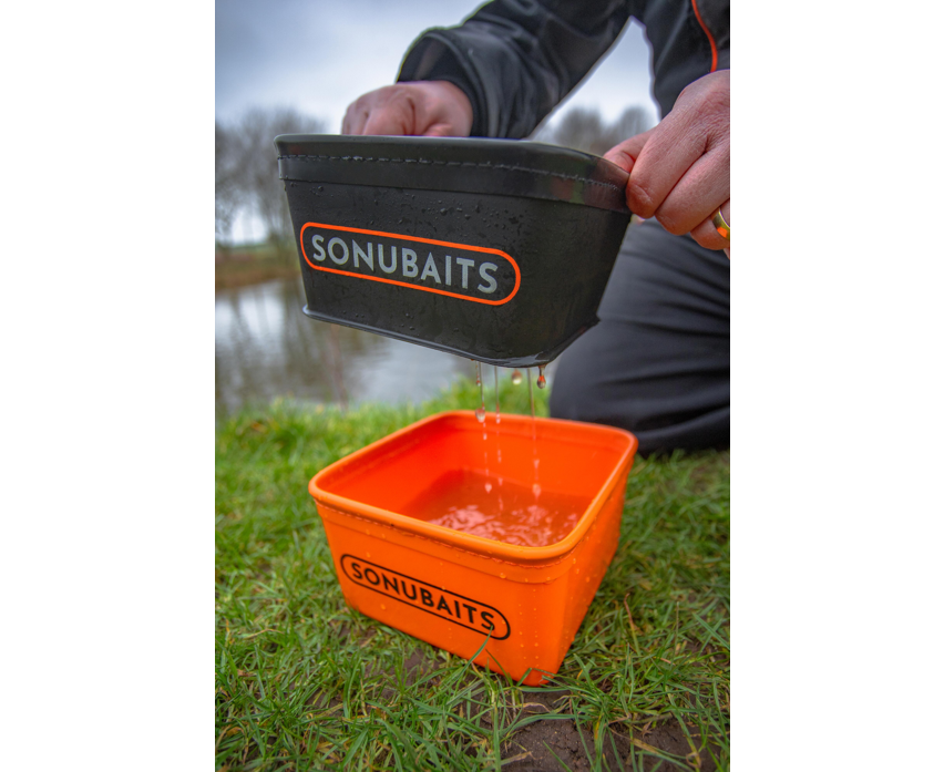 Sonubaits EVA Bait Tub & Strainer Sets