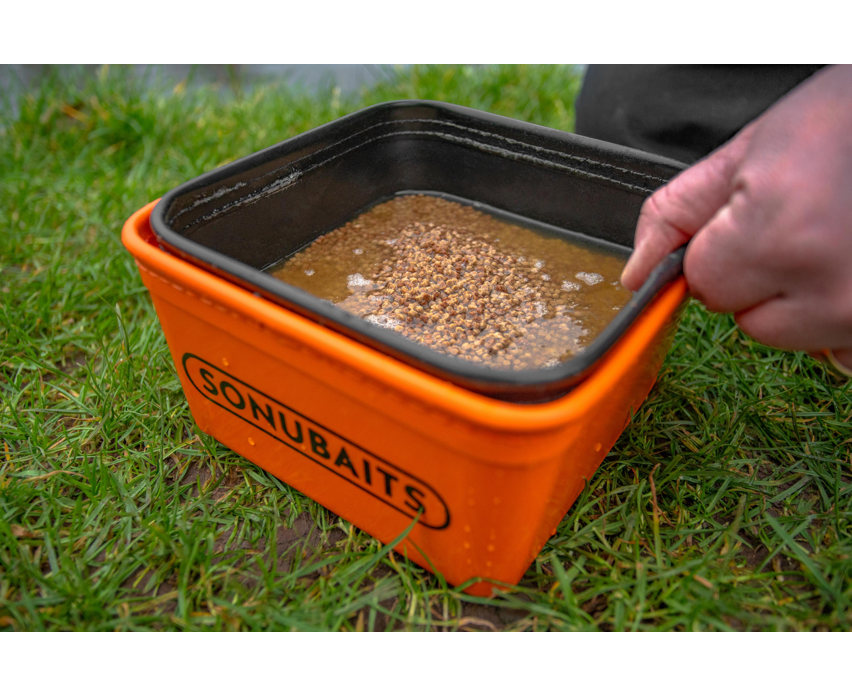Sonubaits EVA Bait Tub & Strainer Sets