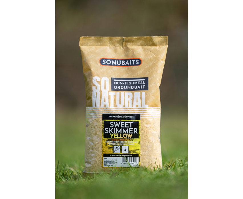 Sonubaits So Natural Sweet Skimmer Yellow Groundbait