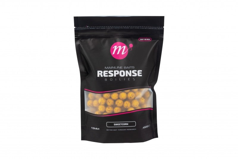 Mainline Response 15mm Standard Pack Boilies - 450g