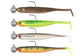 Fox Rage Mini Tiddler Fast Mixed Colour Lure Pack 8cm Loaded