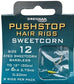 Drennan PushStop Hair Rigs - Sweetcorn