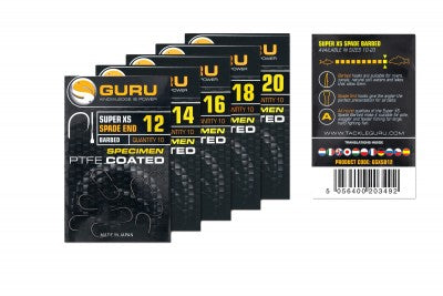 Guru Super XS Spade Barbed Hooks