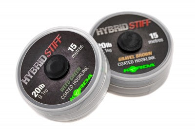 Korda Hybrid Stiff 20lb 20m Coated Braid