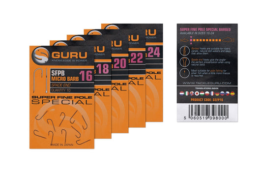 Guru Super Fine Pole Hooks