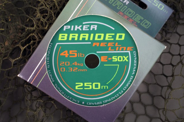 E-Sox Piker Braided Reel Line