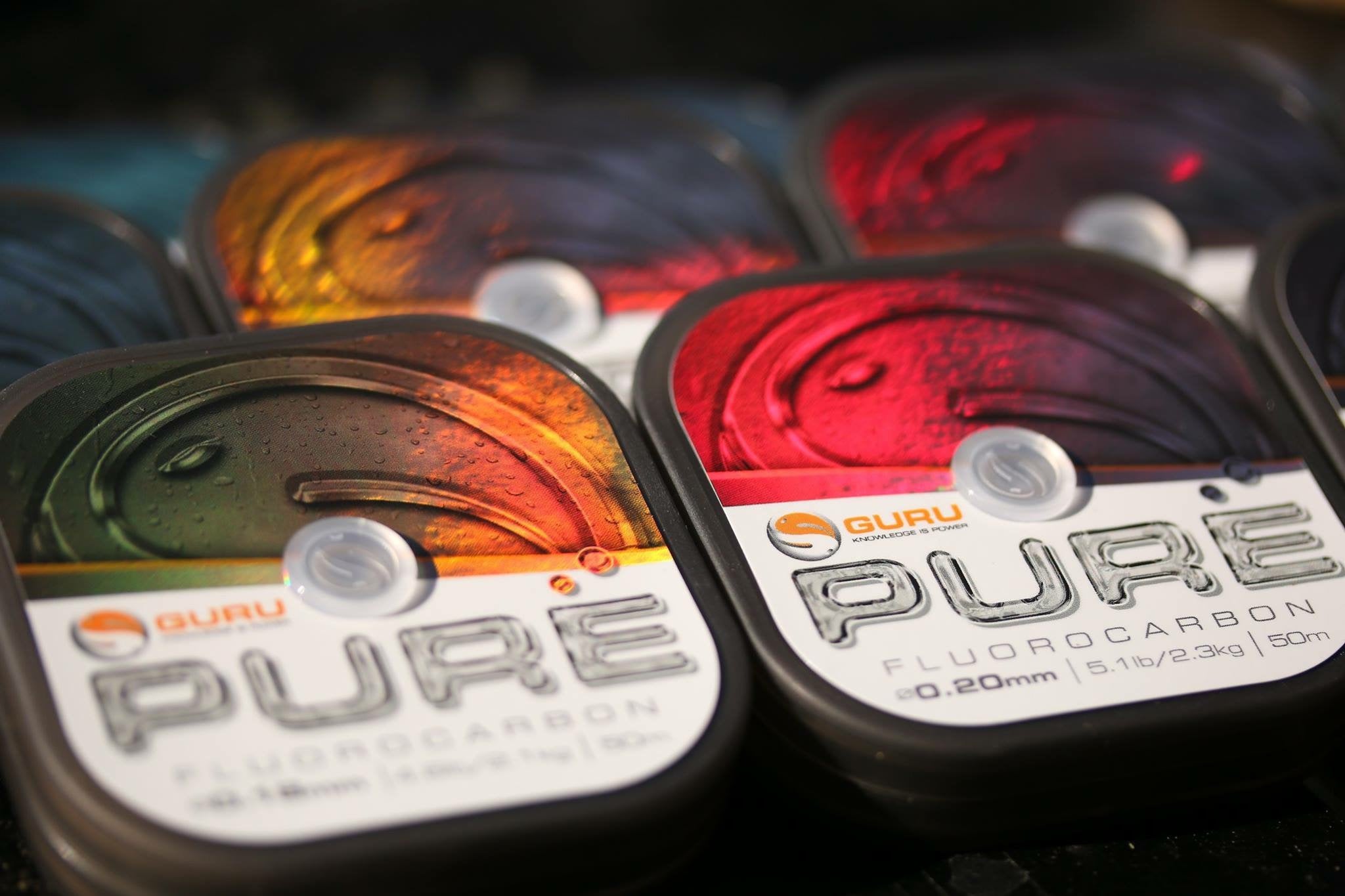 Guru - Filo Pure Fluorocarbon (da 0,10 A 0,25 Mm) 12 Trasparente Guru - Filo Pure Fluorocarbon (da 0,10 A 0,25 Mm) 12 Trasparente