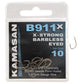 Kamasan B911 X-Strong Eyed Hooks