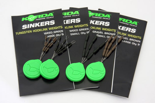 Korda Safe Zone Sinkers Small Medium and Large