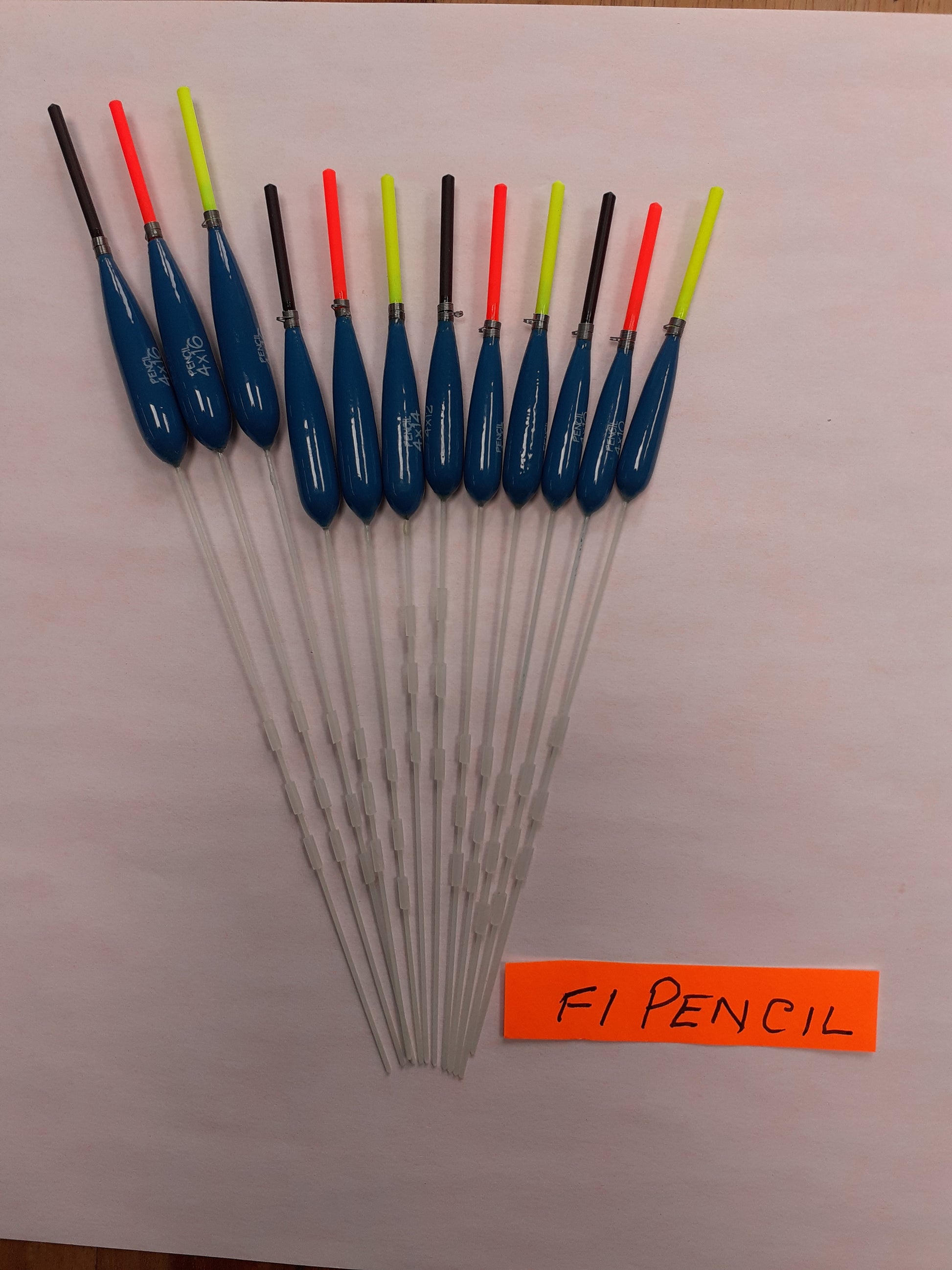 Handmade Pencil Pole Floats - Ians Fishing Tackle – Ian's Fishing Tackle