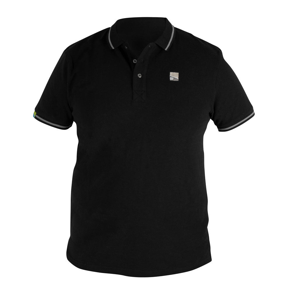 Preston Innovations Black Polo Shirt