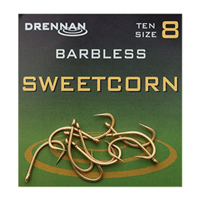 Drennan Sweetcorn Barbless Hooks