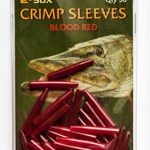 E-Sox Crimp Sleeves in Blood Red