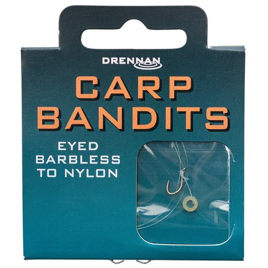 Drennan Carp Bandits Hooks To Nylon