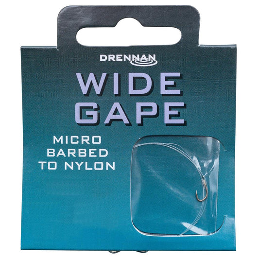 Drennan Wide Gape Hooks To Nylon