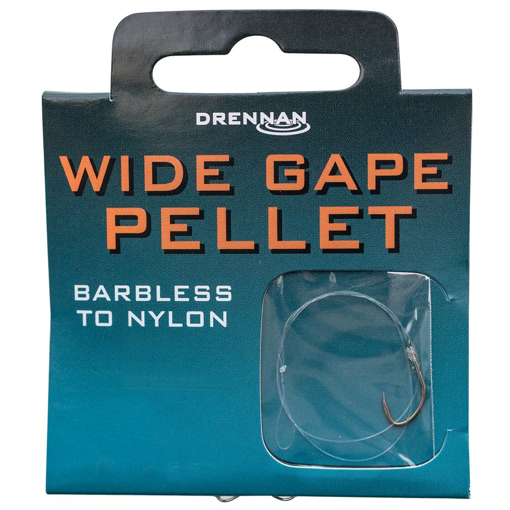 Drennan Wide Gape Pellet Hooks To Nylon