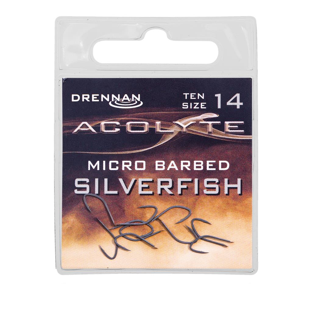 Drennan Acolyte Silverfish Micro Barbed Hooks