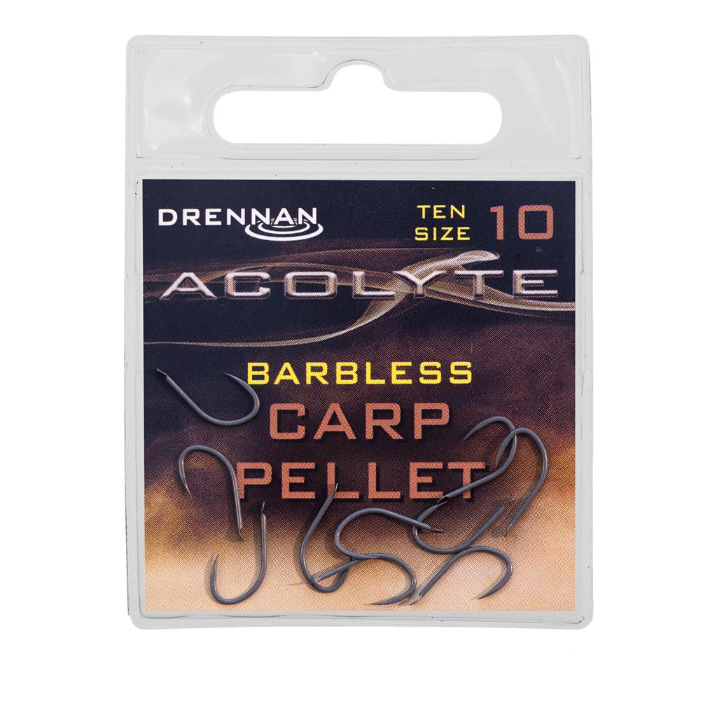 Drennan Acolyte Carp Pellet Barbless Hooks