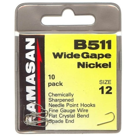 Kamasan B511 Barbed Spade End Hooks