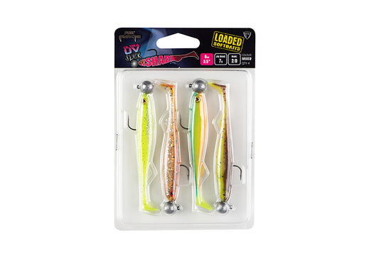 Fox Rage Ultra UV Slick Shad Loaded Lure Pack