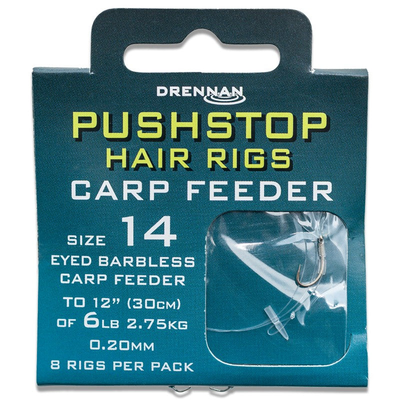Drennan PushStop Hair Rigs - Carp Feeder
