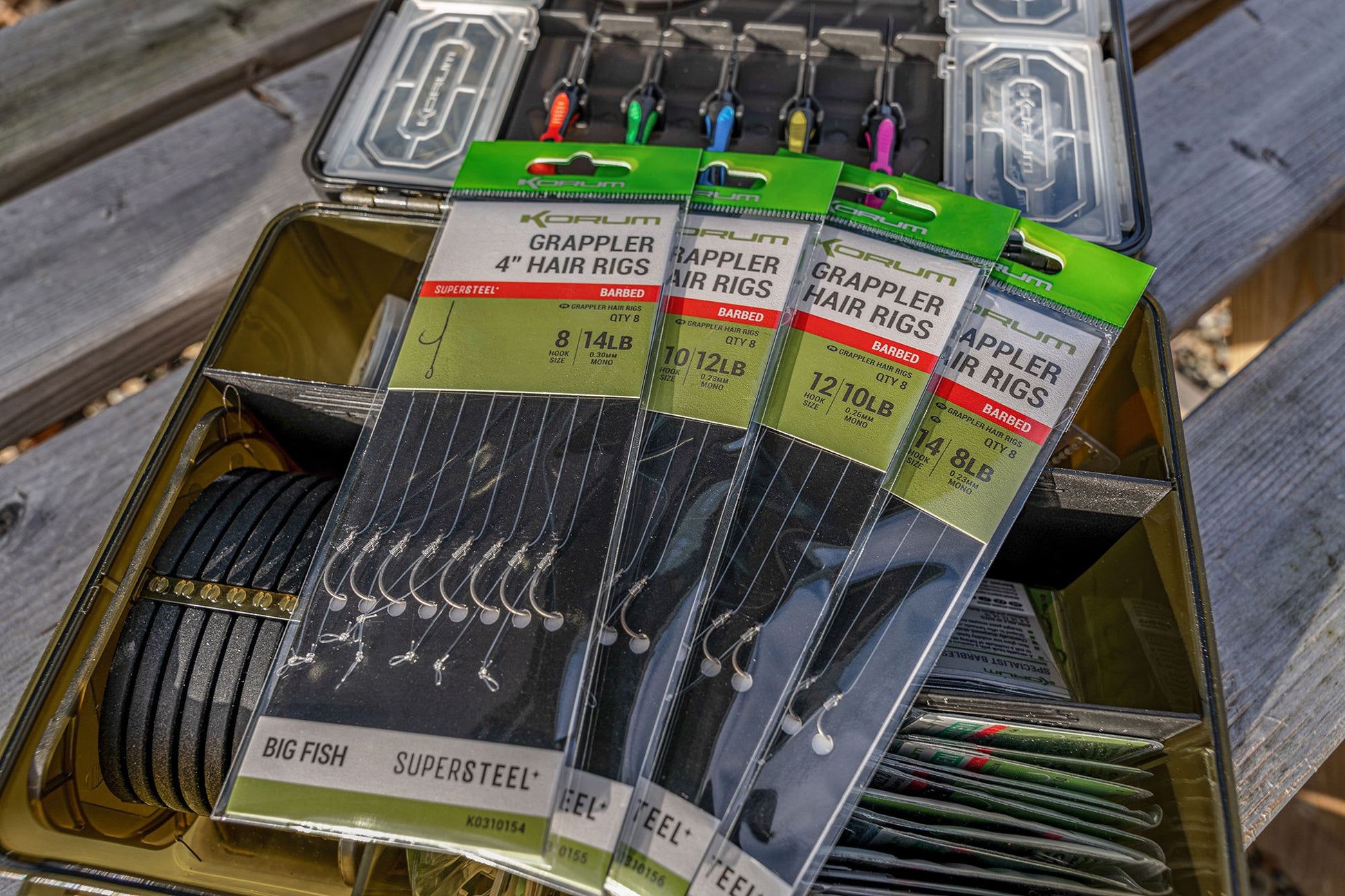 Korum Grappler Hair Rigs - Ians Fishing Tackle – Ian's Fishing Tackle Ltd